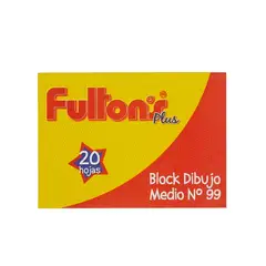 FULTONS - BLOCK DIBUJO MEDIO N° 99 20 HJS