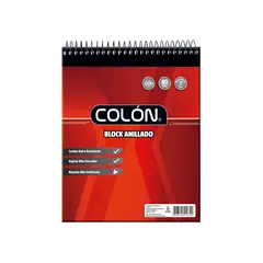 COLON - Block Apuntes Escolar Espiral 7mm BE-3280