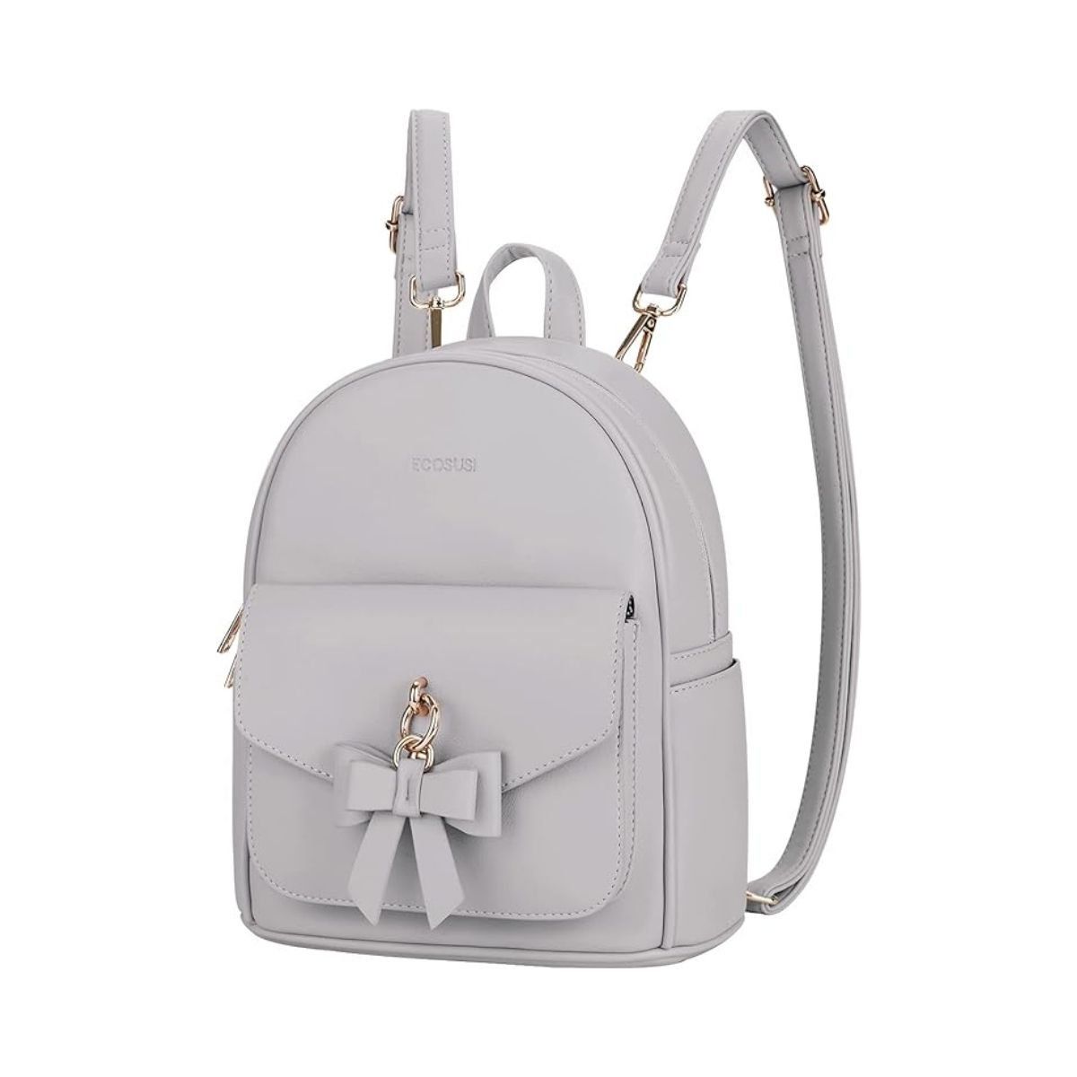 ECOSUSI - Ecosusi Mini Mochila con Lazo - Gris