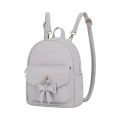 ECOSUSI - Mini Mochila con Lazo - Gris