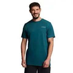 SPYDER - Polera Entrenamiento Hombre Azul
