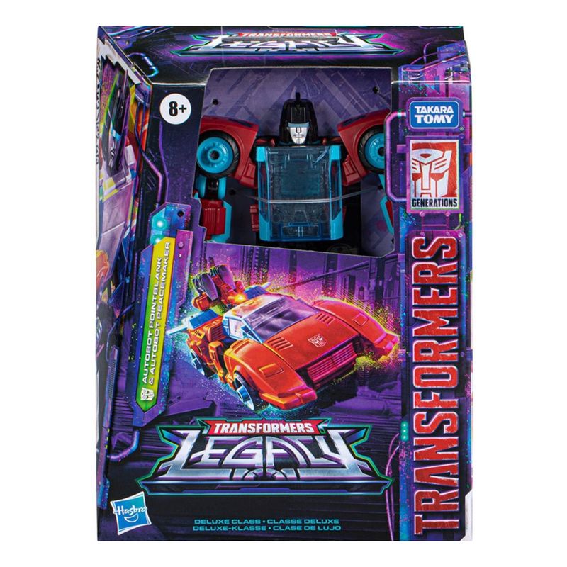 HASBRO - Transformers Legacy Evolution Deluxe Pointblank y Peacemaker