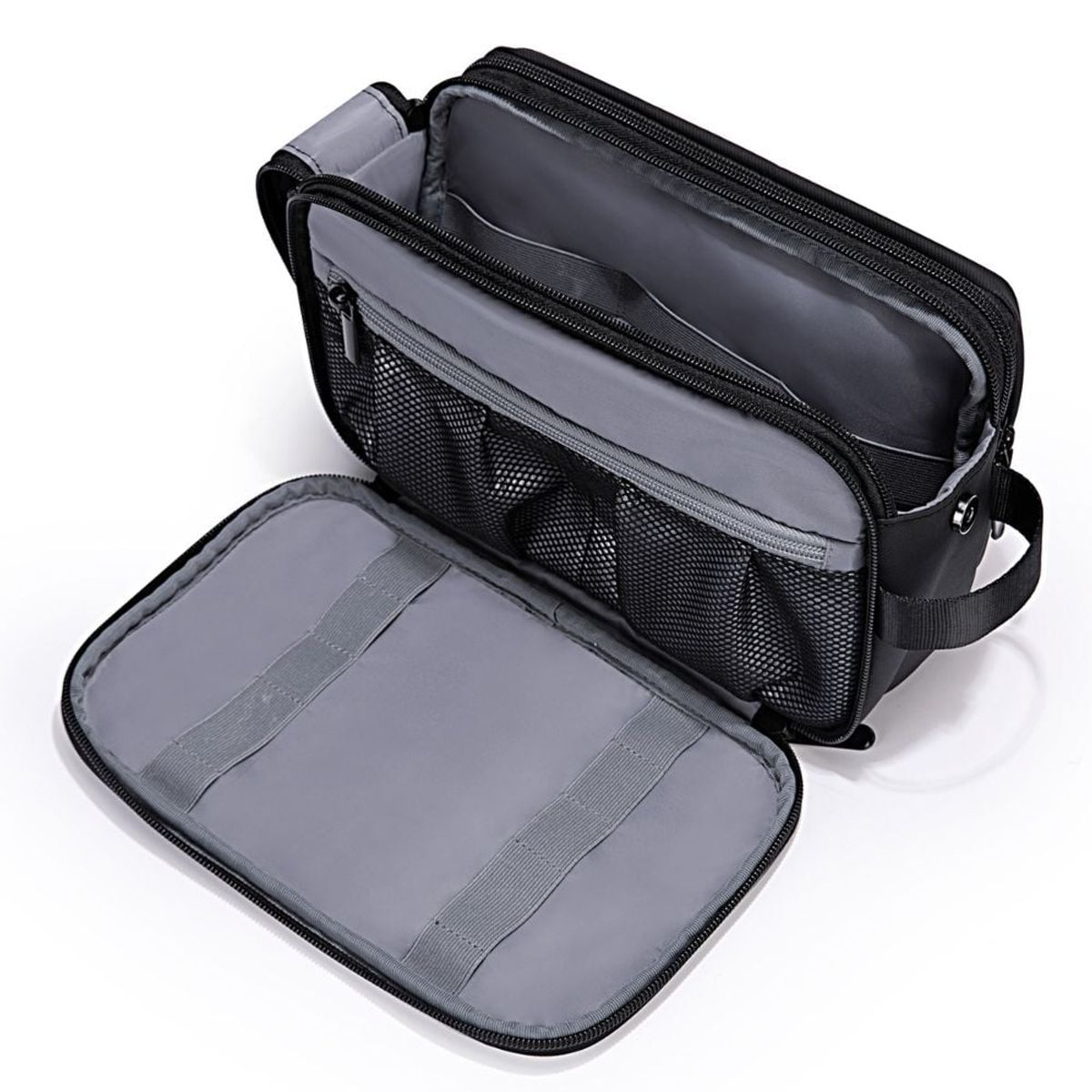 BAGSMART - Bagsmart Neceser de Viaje On‑Road con Bolsillo Impermeable Negro