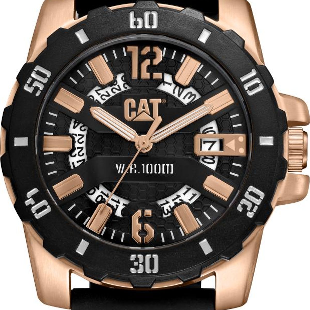 CAT - Reloj Cat Hombre AR-191-21-139 Steel Barricade - Oro Rosa