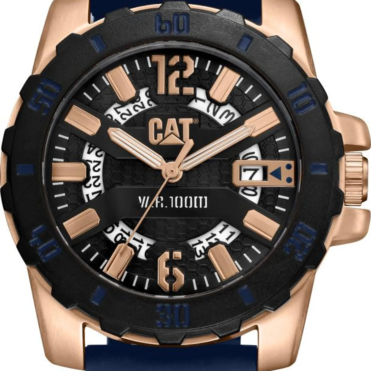 CAT - Reloj Cat Hombre AR-191-26-639 Steel Barricade - Oro Rosa