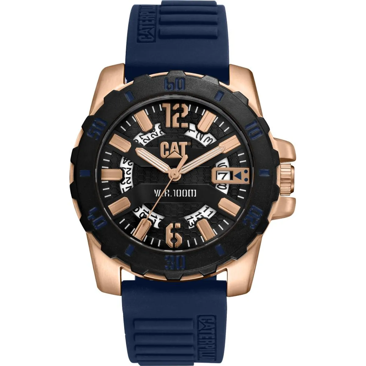CAT - Reloj Cat Hombre AR-191-26-639 Steel Barricade - Oro Rosa