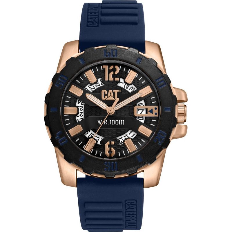 CAT - Reloj Cat Hombre AR-191-26-639 Steel Barricade - Oro Rosa