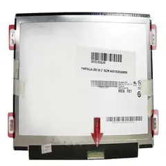 GENERICO - PANTALLA LED 10.1 SLIM 40 PINES GANCHOS LATERALES