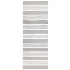 BAZHARS - Alfombra pasillo 70X240 Am Natural Dhurrie 609