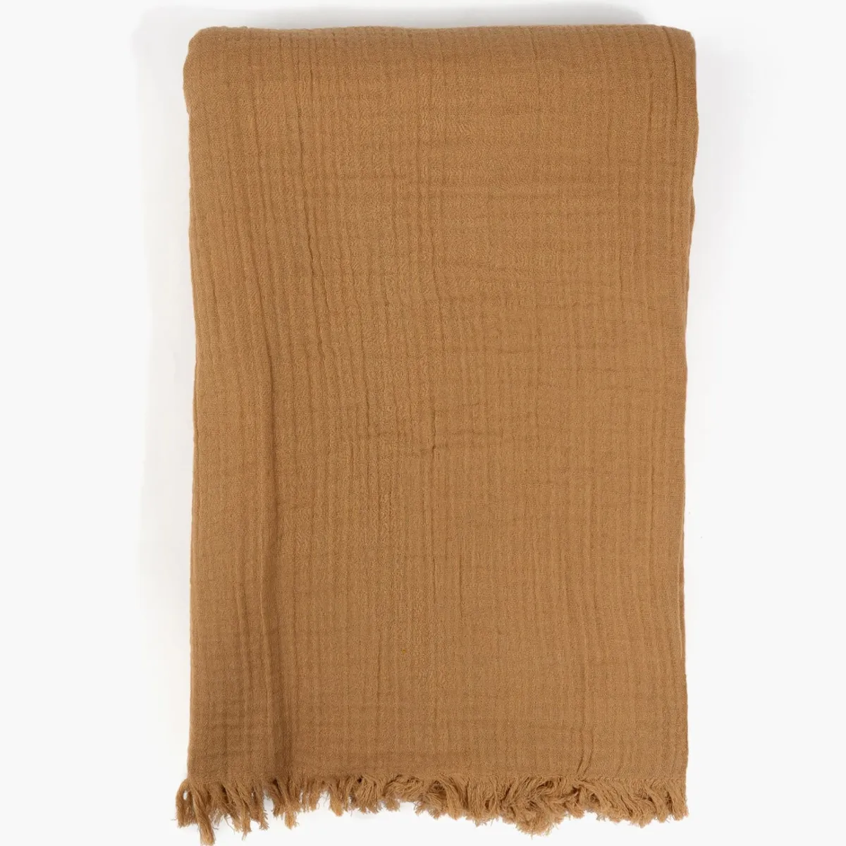 LOUNGE - Piecera Algodón Con Flecos