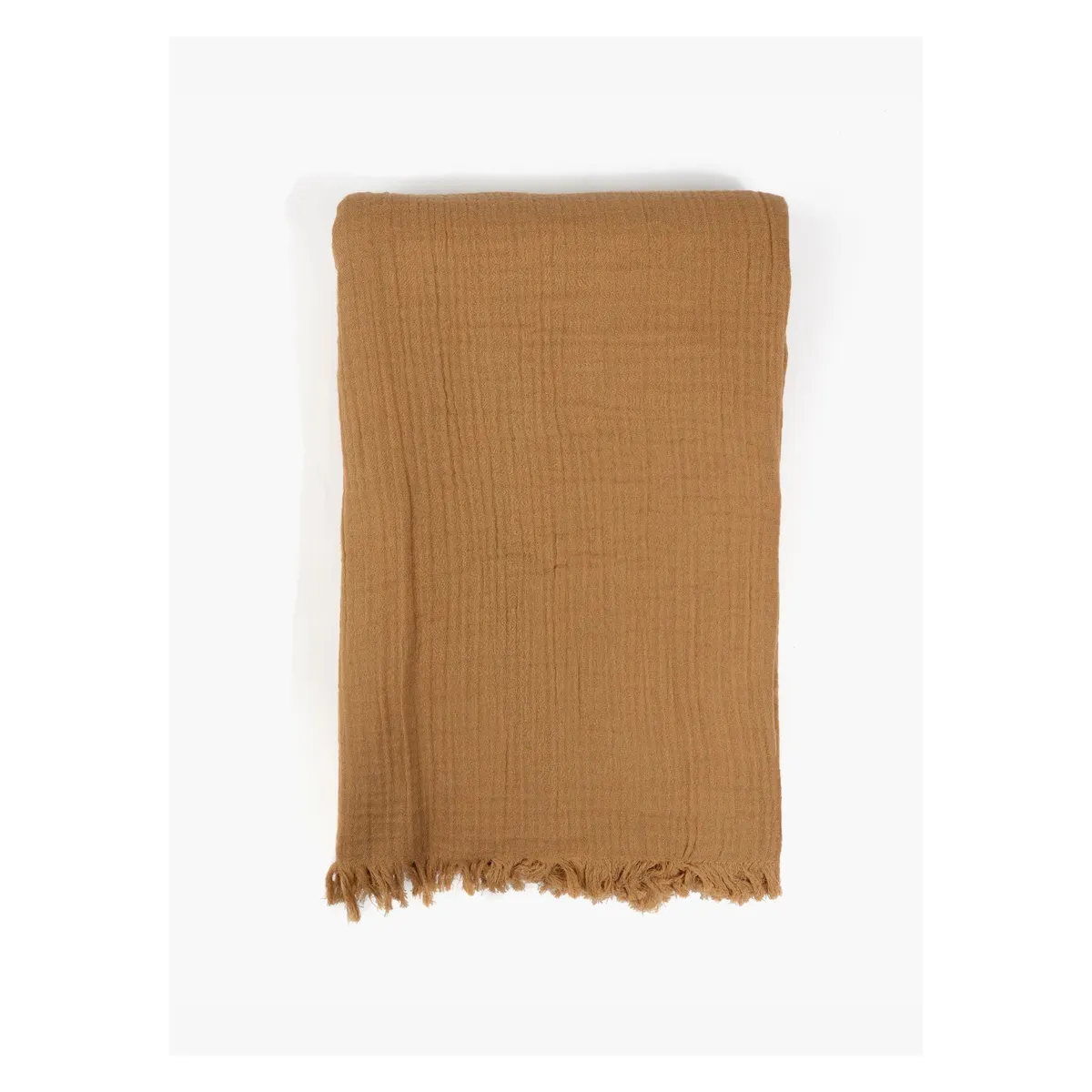 LOUNGE - Piecera Algodón Con Flecos