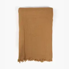 LOUNGE - Piecera Algodón Con Flecos