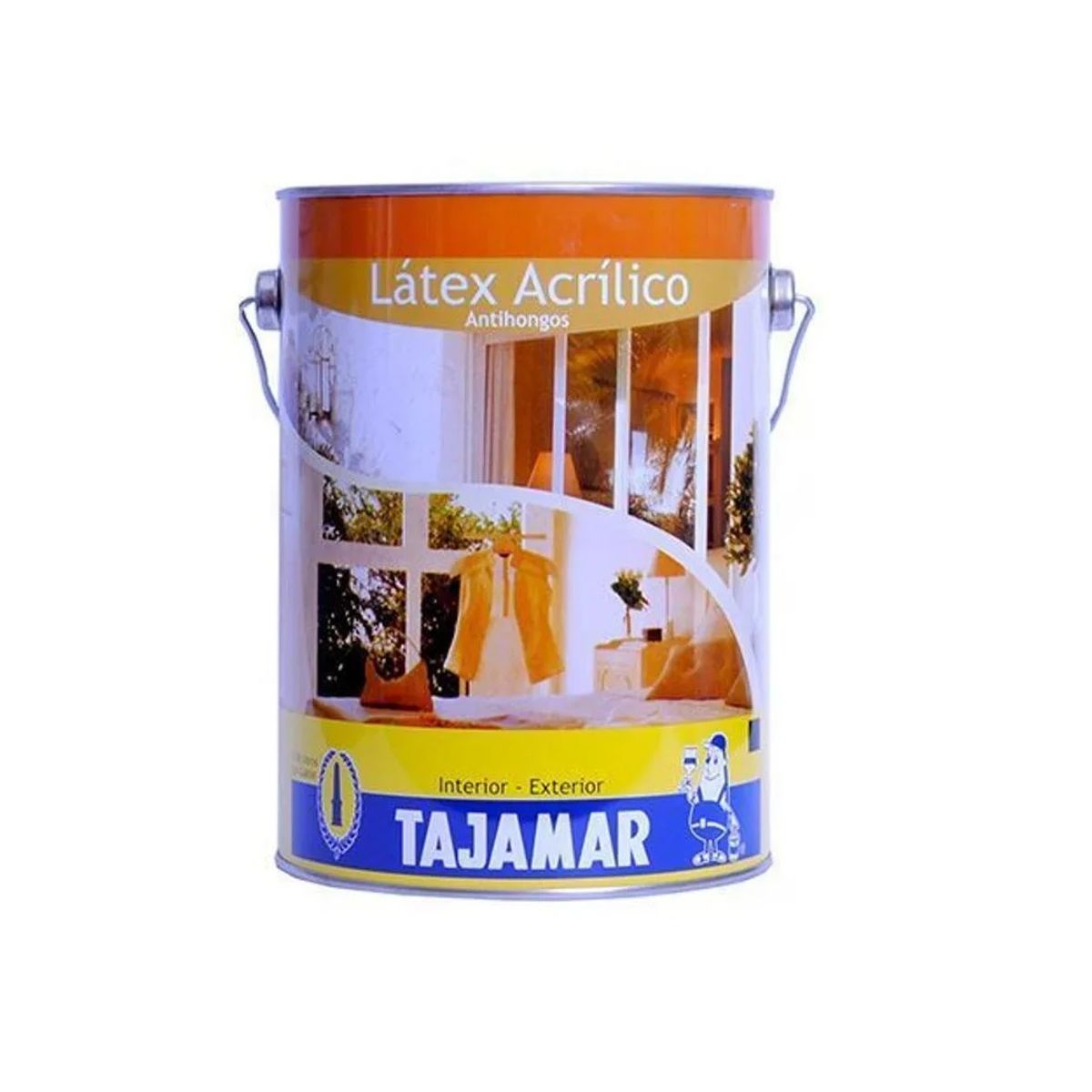 TAJAMAR - LATEX ACRILICO COLOR BLANCO LITRO TAJAMAR