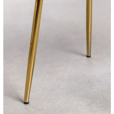 Imagen 2 del producto Silla de Comedor Trendy Top Gold Terciopelo-Beige