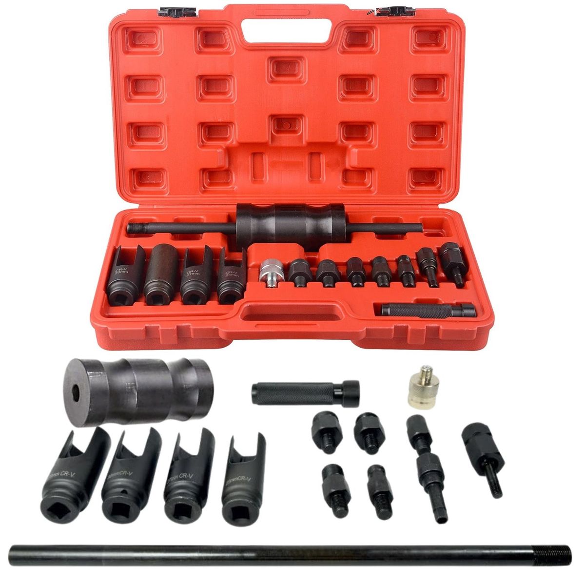 GENERICO - Kit Extractor Inyectores Diesel Petróleo Camion 14pcs