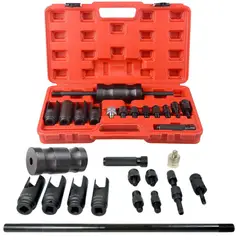 GENERICO - Kit Extractor Inyectores Diesel Petróleo Camion 14pcs
