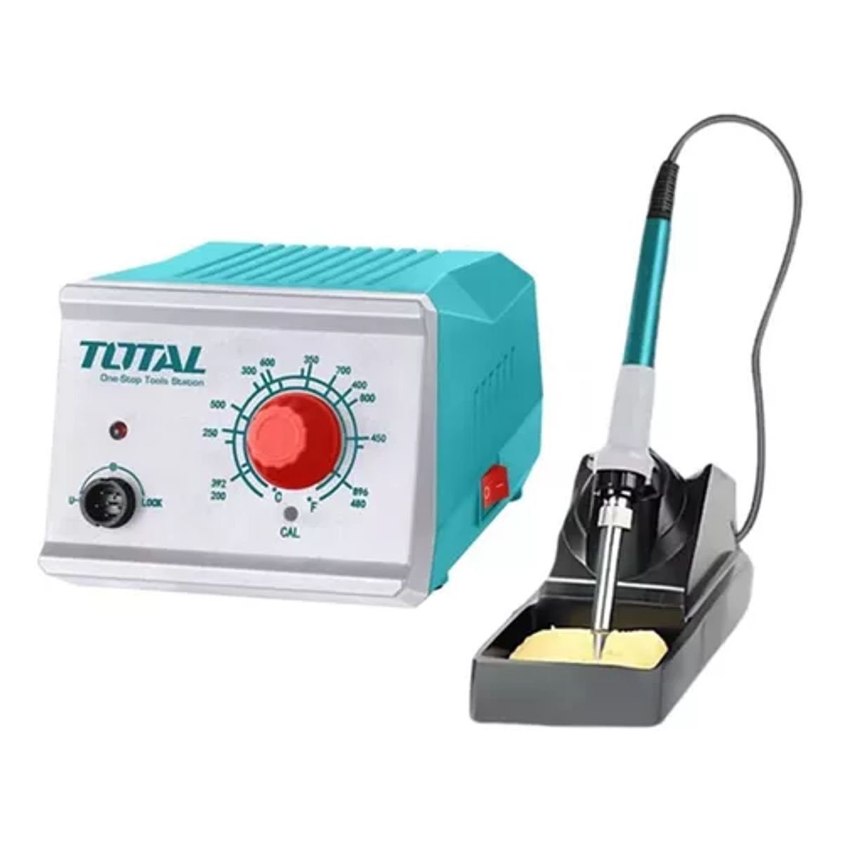 TOTAL TOOLS - Estacion De Soldadura Soldar 60w Regulable Con Cuatin Total