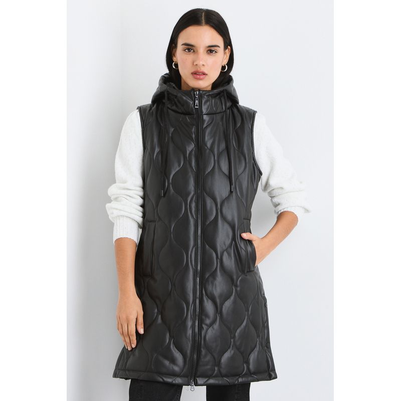 IO - Parka Negro Mujer Io