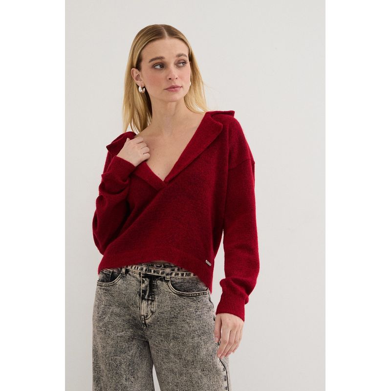ASH - Sweater Rojo Mujer Ash