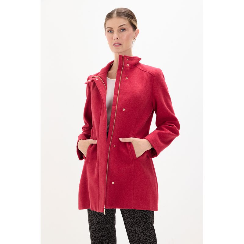 MA GRIFFE - Chaqueton Rojo Mujer Magriffe