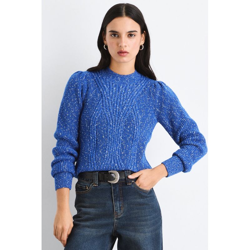 IO - Sweater Azulino Mujer Io