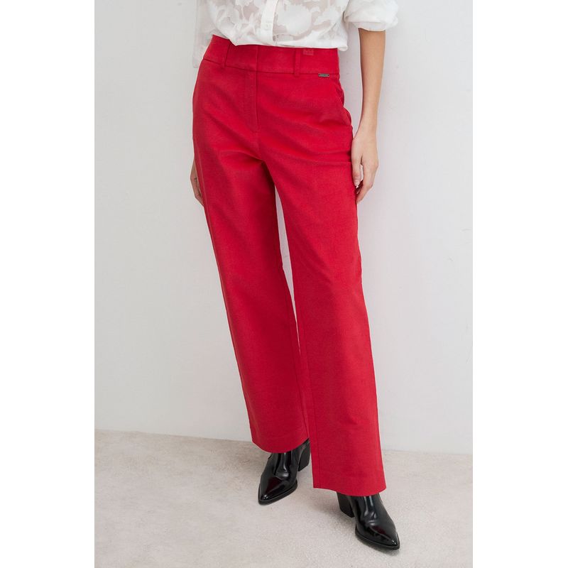 ASH - Pantalon Rojo Mujer Ash