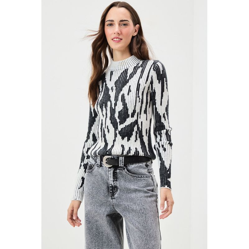 IO - Sweater Negro Mujer Io