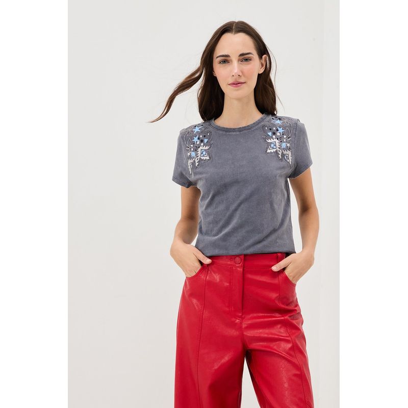 IO - Polera Estampada Mujer IO