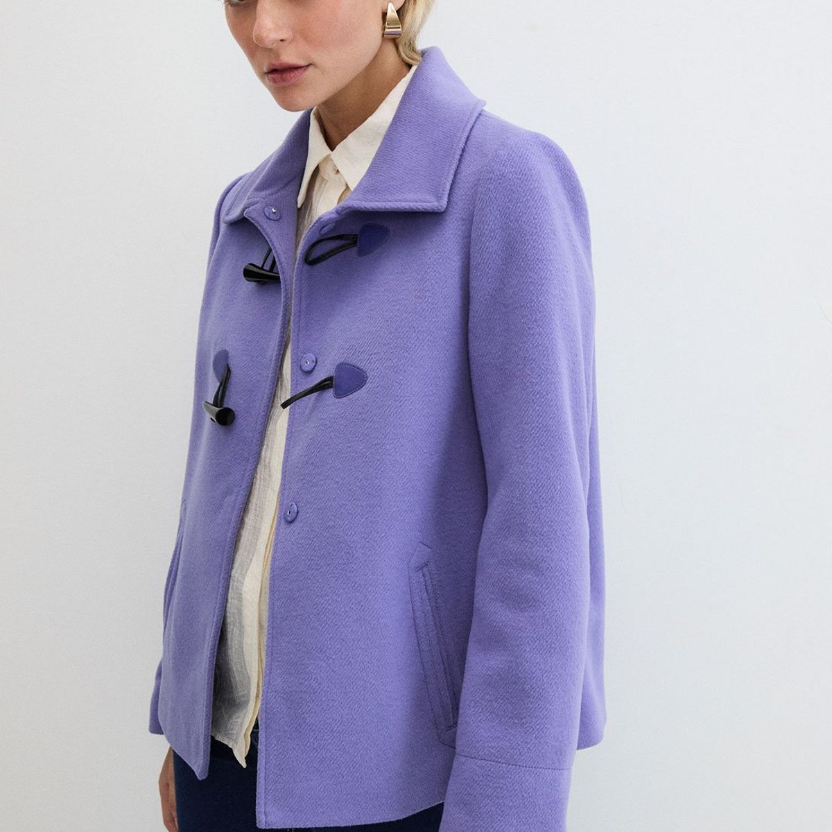 ASH - Chaqueta Lila Medio Mujer Ash