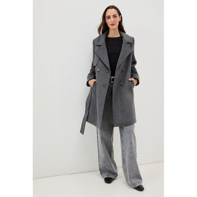 IO - Chaqueton Gris Marengo Mujer Io