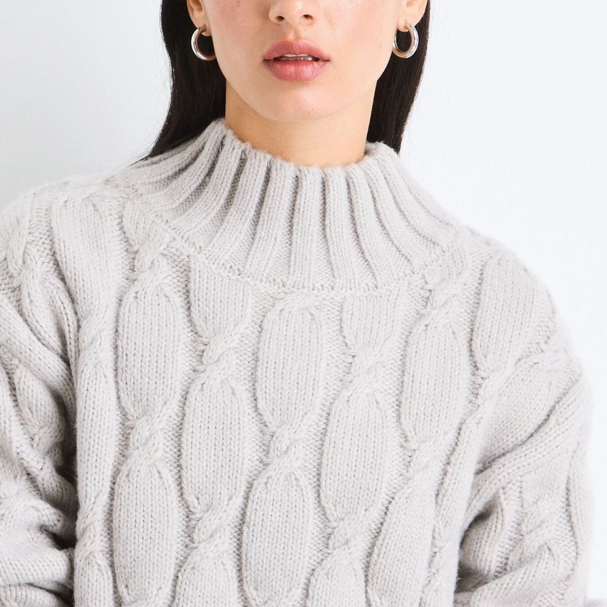 IO - Sweater Gris Mujer Io