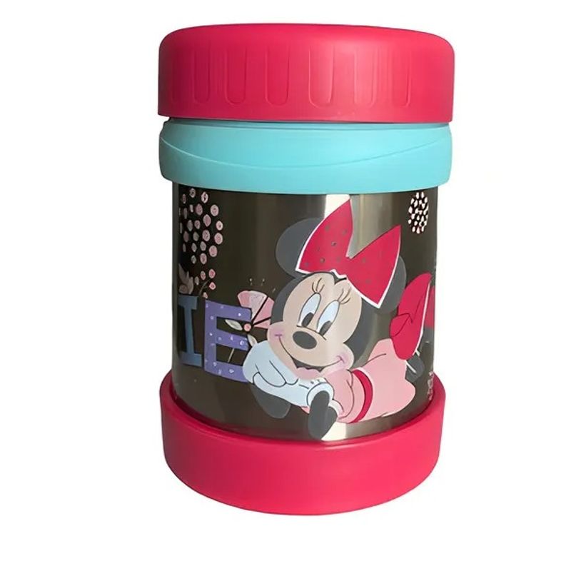 KEEP TITANIO - Termo Comida 350ml Keep Acero Inoxidable Color Minnie
