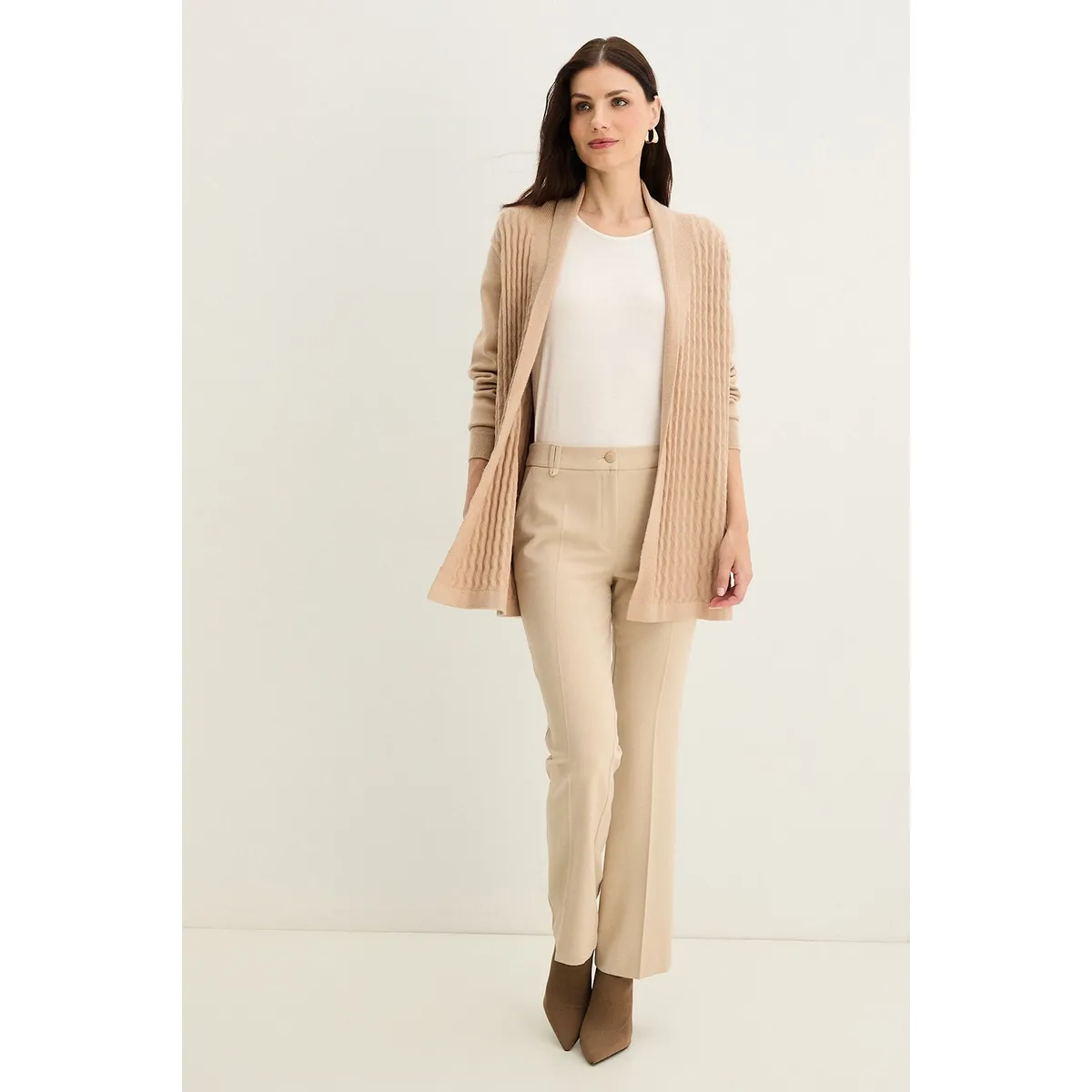 MA GRIFFE - Tejido Beige Mujer Magriffe