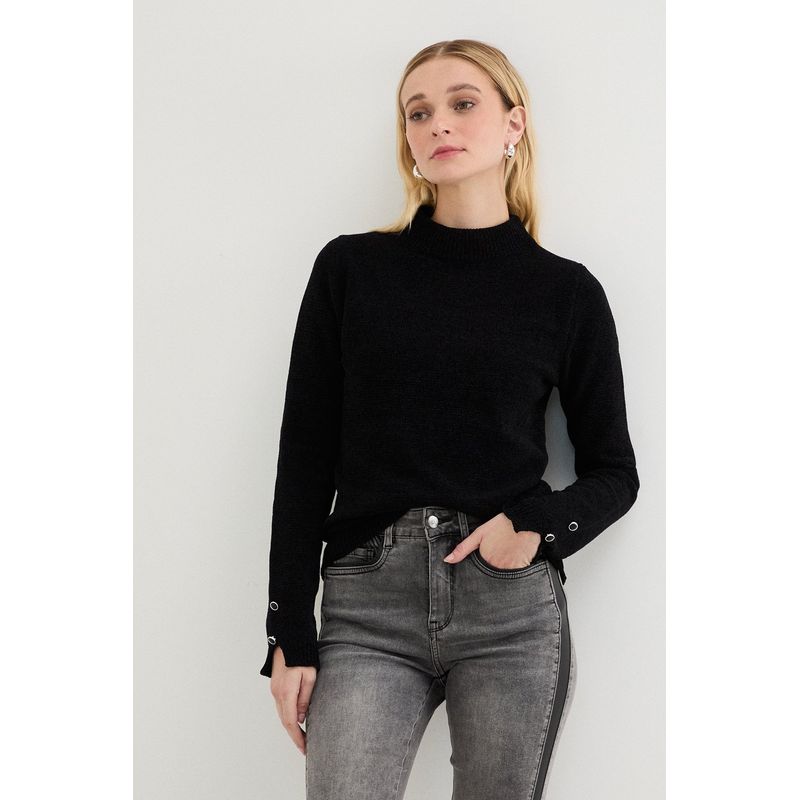 ASH - Sweater Negro Mujer Ash