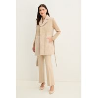 Blazer Beige Mujer Magriffe