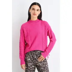 IO - Sweater Fucsia Mujer