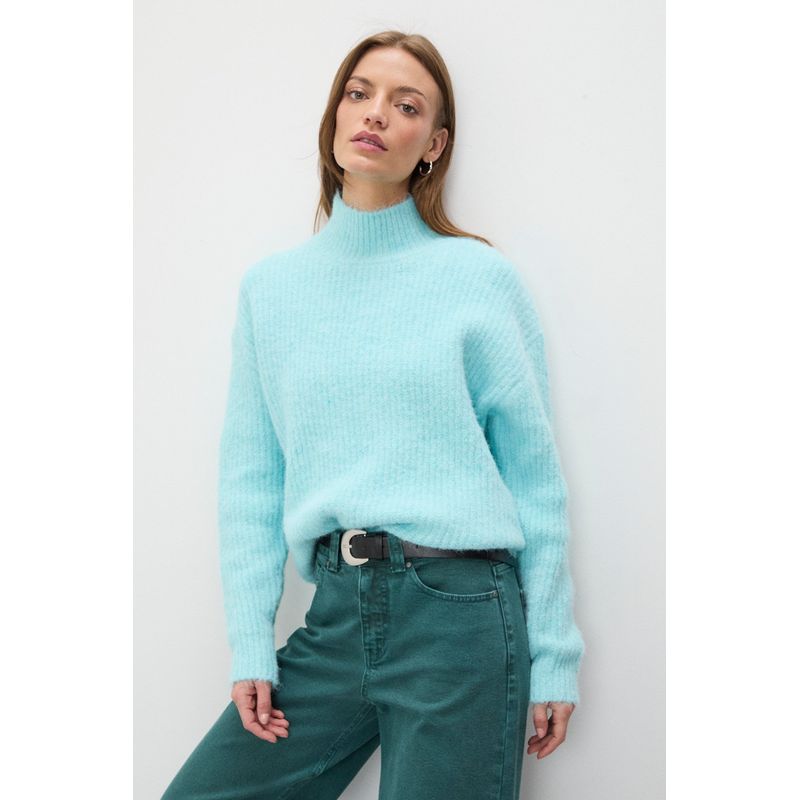 IO - Sweater Celeste Mujer Io