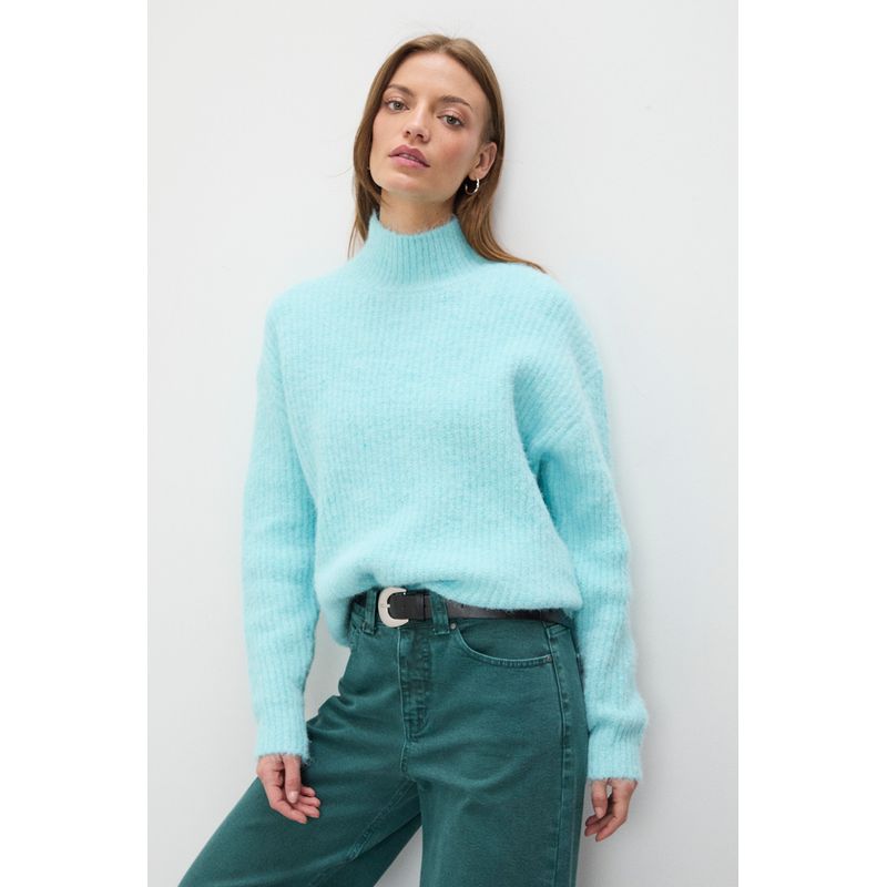 IO - Sweater Celeste Mujer Io