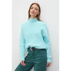 IO - Sweater Celeste Mujer