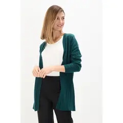 MA GRIFFE - Tejido Verde Musgo Mujer Magriffe
