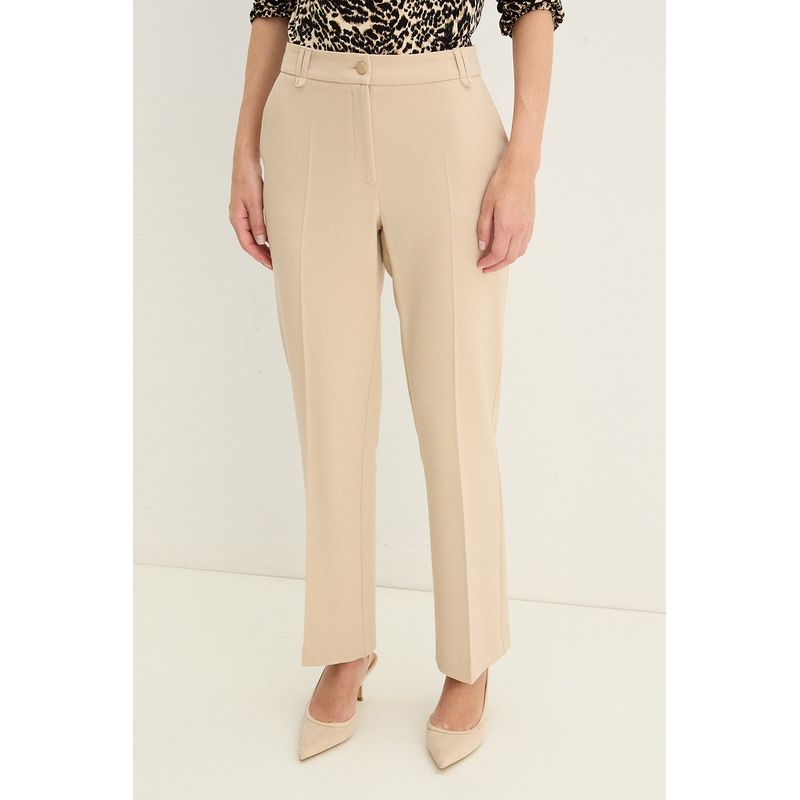 MA GRIFFE - Pantalon Beige Mujer Magriffe