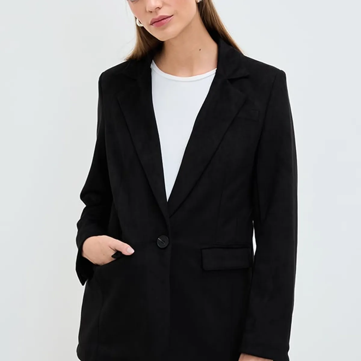IO - Blazer Negro Mujer Io