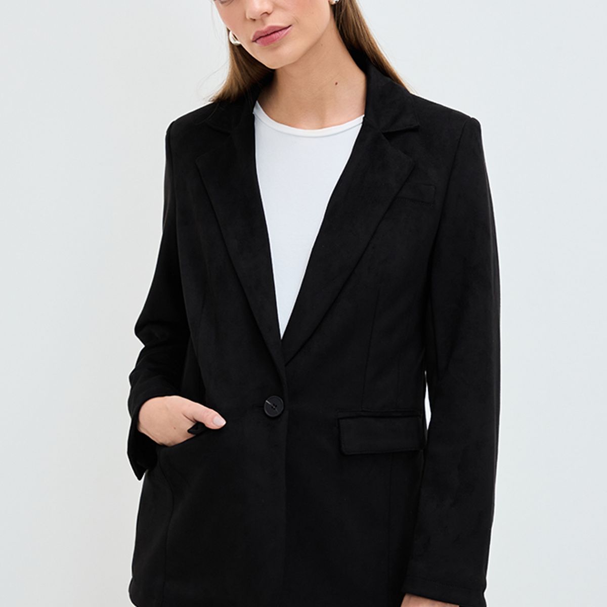 IO - Blazer Negro Mujer Io