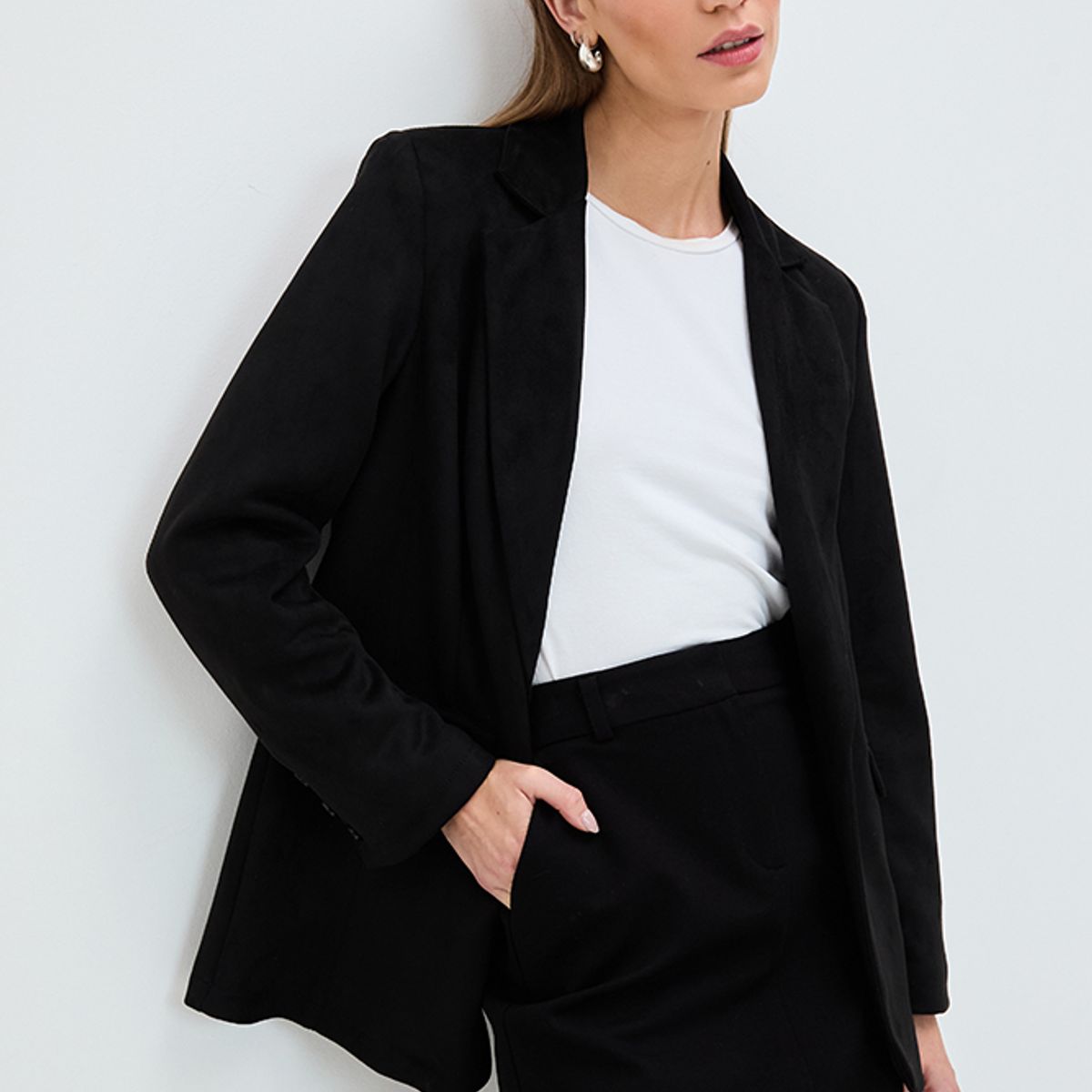 IO - Blazer Negro Mujer Io