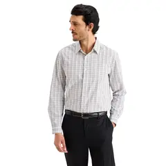DOCKERS - Camisa Hombre Workday Classic Fit Blanca