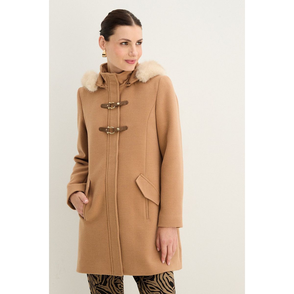 MA GRIFFE - Chaqueton Café Mujer Magriffe