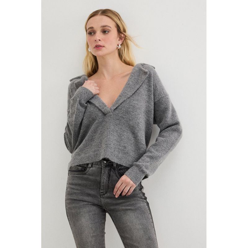 ASH - Sweater Gris Mujer Ash