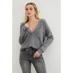 ASH - Sweater Gris Mujer