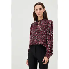 IO - Blusa Manga Larga Rojo Mujer