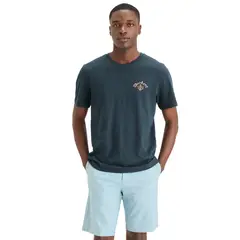 DOCKERS - Polera Hombre Graphic Tee Slim Fit Azul